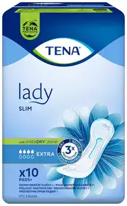 TENA Lady Slim Extra Прокладки урологические 10 шт
