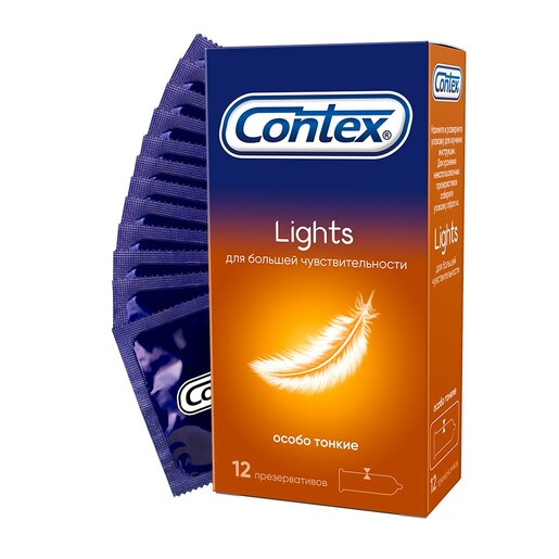 Contex Lights Презервативы 12 шт
