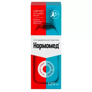 Нормомед Сироп 50 мг/мл 120 мл