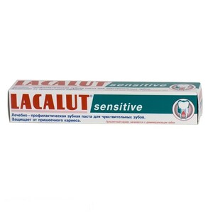 цена Lacalut Sensitive Паста зубная 75 мл