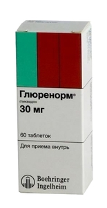 Глюренорм Таблетки 30 мг 60 шт