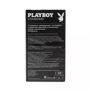 Playboy Презервативы ребристые 12 шт