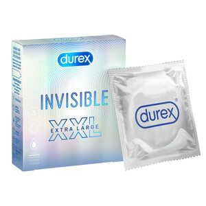 Durex Invisible XXL Презервативы 3 шт цена и фото