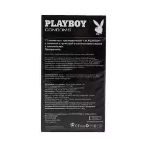 Playboy Презервативы с точечной структурой 12 шт