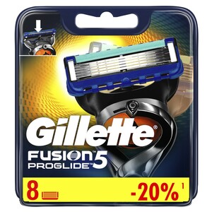 Gillette Fusion Proglide Кассеты сменные 8 шт кассета для станка gillette сменные кассеты для бритья fusion proglide
