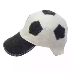 Банные штучки шапка футбольный мяч войлок 100%