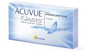 acuvue oasys with hydraclear plus линзы контактные двухнедельные 8 4 4 00 6 шт Acuvue Оазис Контактные линзы 8,4 -4,25 6 шт