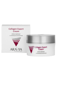 Aravia Professional Крем-лифтинг с нативным коллагеном Collagen Expert 50 мл крем лифтинг aravia professional collagen expert cream с нативным коллагеном 50 мл