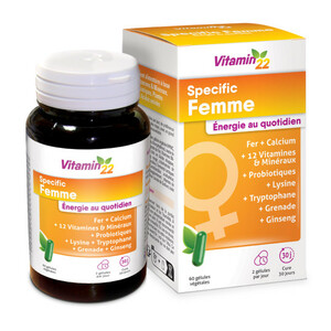 Унитекс Vitamin 22 витамины для женщин капсулы 60 шт