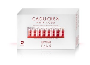 Caducrex Ампулы против выпадения волос для мужчин при средней стадии выпадения 40 шт 