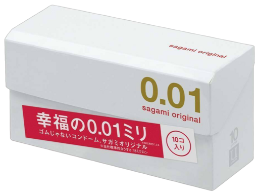 Sagami Презервативы Original 0,01 полиуретановые 10 шт