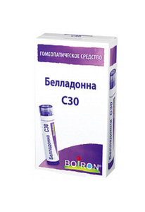 Белладонна С30 Гранулы гомеопатические 4 г стрихнос игнации гранулы гомеопат с30 5г