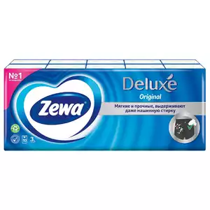 Zewa Deluxe платки носовые 10 х 10