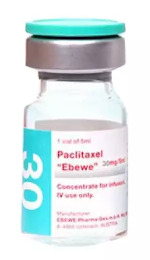 Паклитаксел-Эбеве Концентрат для приготовления раствора для инфузий 6 мг/мл 5 мл