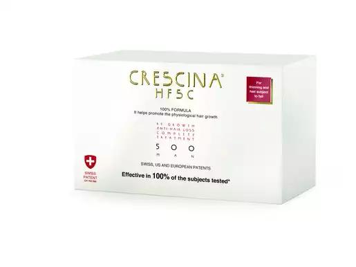 Crescina 500 Лосьон для стимуляции роста волос у женщин 10 шт + Лосьон против выпадения волос 3,5 мл 10 шт