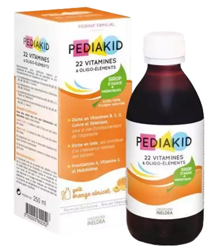 Unitex Pediakid 22 витамина для роста организма Сироп 250 мл