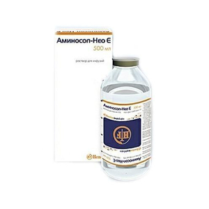 Аминосол-нео е раствор для инфузий 10% флакон 500мл