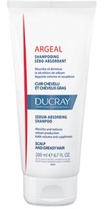 Ducray Argeal Шампунь для жирных волос 200 мл ducray argeal sebum absorbing shampoo себоабсорбирующий шампунь для жирных волос 200 мл
