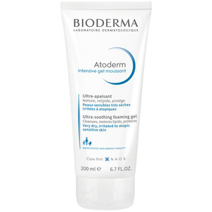 Bioderma Atoderm Intensive Мусс 200 мл бальзам для сухой и атопичной кожи лица и тела восстанавливающий atoderm bioderma биодерма 500мл