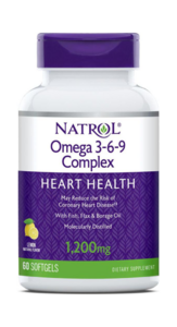 Natrol Омега 3-6-9 комплекс Капсулы 60 шт омега 3 6 9 natrol 1200 mg в капсулах 90 шт