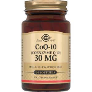 Solgar Коэнзим Q-10 Капсулы 30 мг 30 шт замедление процессов старения