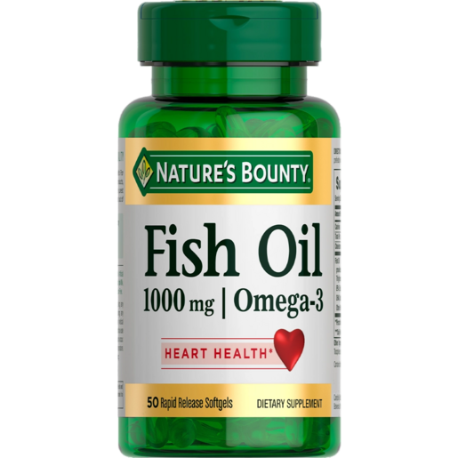 Nature's Bounty Рыбий жир Омега-3 Капсулы 1000 мг 50 шт