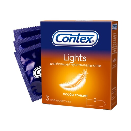 Contex Lights Презервативы особо тонкие 3 шт