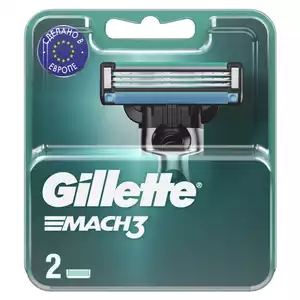 Gillette Mach3 Кассеты сменные для бритья 2 шт