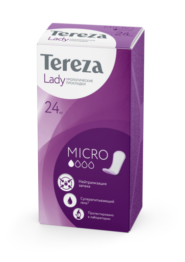 Tereza Lady Прокладки урологические Micro 24 шт