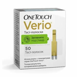 OneTouch Verio IQ Тест-полоски 50 шт