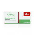 Триметазидин Тева таблетки 20 мг 30 шт