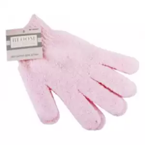 Блум коллекшн Мочалка-варежка розовая