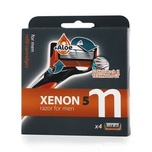 Xenon 5 for men Картриджи для станка 4 шт