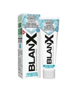 цена Blanx Nordic White Паста зубная отбеливающая 75 мл