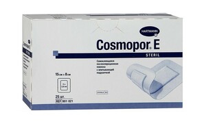 Hartmann Cosmopor E Повязка послеоперационная 15 х 8 см 25 шт 20 шт медицинские гипоаллергенные нетканые клейкие повязки для ран