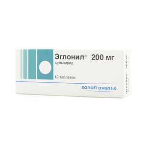 цена Эглонил Таблетки 200 мг 12 шт