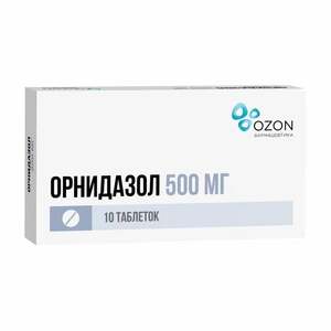 цена Орнидазол-Озон Таблетки 500 мг 10 шт