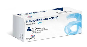 Мемантин Авексима Таблетки 10 мг 90 шт