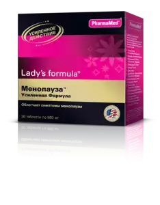 Lady's formula Менопауза усиленная формула Таблетки 30 шт