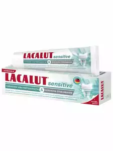 Lacalut Sensitive Паста зубная бережное отбеливание 65 г