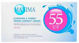 Maxima 55 UV Линзы контактные 8,6 -2,75 6 шт