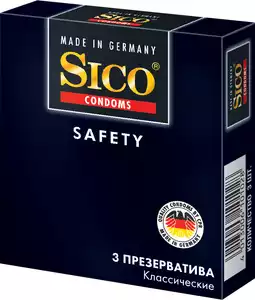 Sico Safety Презервативы надежные 3 шт