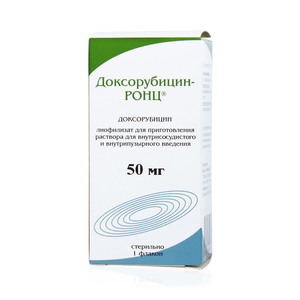 Доксорубицин-Ронц лиофилизат для ин 50мг N1