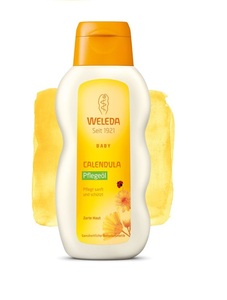 цена Weleda масло с календулой для младенцев с нежным ароматом 200 мл