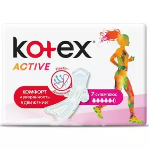 Kotex Active super plus Прокладки 7 шт