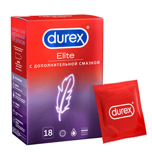 Durex Elite Презервативы сверхтонкие 18 шт durex elite презервативы сверхтонкие 12 шт