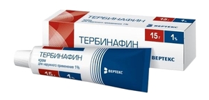 Тербинафин Крем 1 % туба 15 г тербинафин верте крем 1 % 30 г
