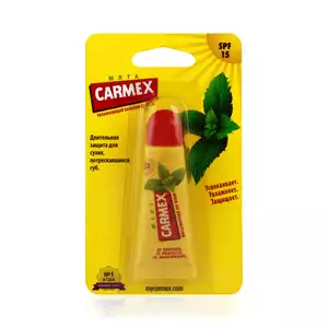 Carmex Бальзам для губ мята SPF 15 10 г