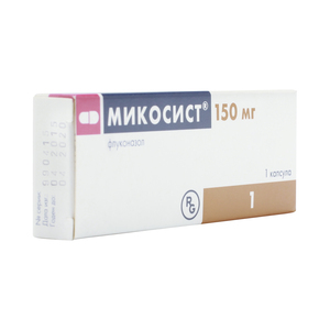 Микосист Капсулы 150 мг 1 шт микосист 150 мг 1 капс