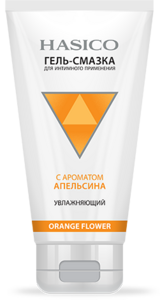 цена Hasico Гель-смазка orange flower 50 мл